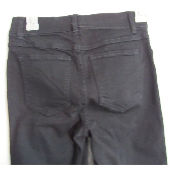 Spanx Black Elastic Waist Pull On Skinny Jeans Size PXS EUC - Picture 4 of 5